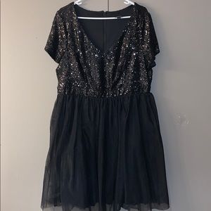 Torrid sequin & tulle party dress